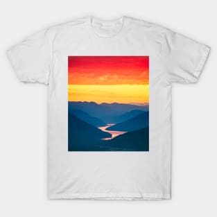 sunset river T-Shirt